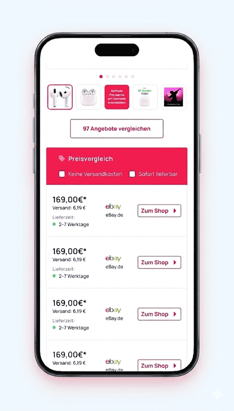Preis-Kampf auf dem iPhone
